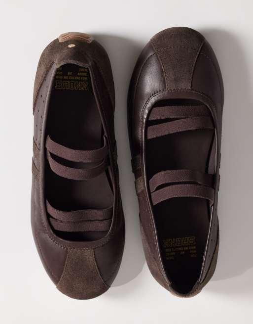 Bronx - Zenday-a - Ballerines - Grain de café, 3 de 4