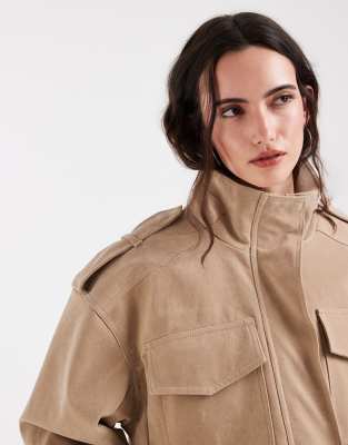 Bronze Snake Alegra Jacket In Blue