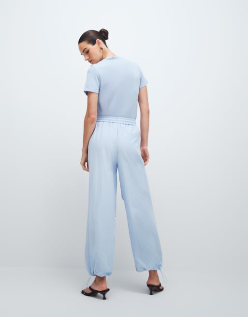 Bronze Snake - Lavinia - Pantalon à rayures fines - Bleu, 2 de 12
