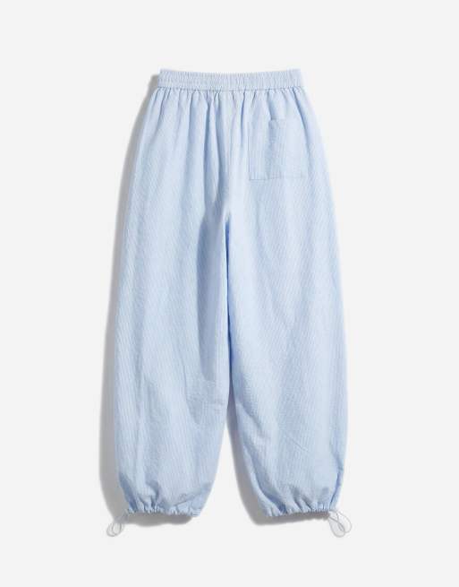 Bronze Snake - Lavinia - Pantalon à rayures fines - Bleu, 7 de 12