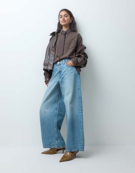 Bronze Snake oversized boyfriend shirt in chocolate stripe - view 1