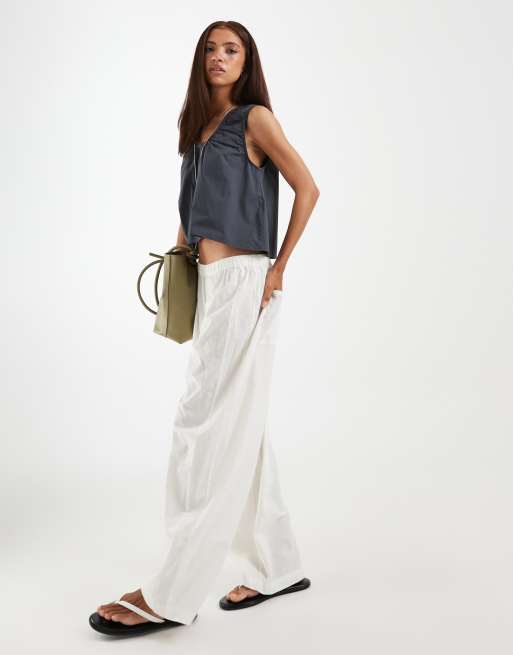 Bronze Snake - Top gris amplio con cuello ancho Kyla, 2 de 4