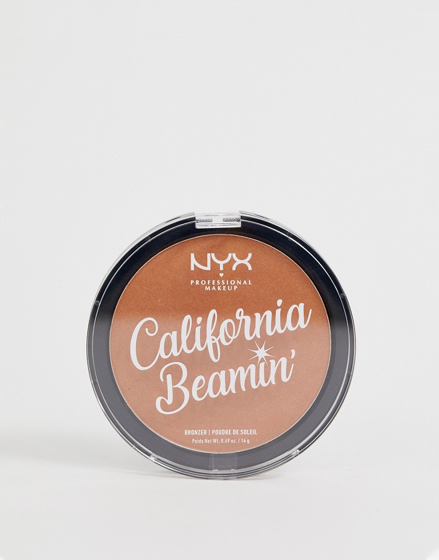фото Бронзер для лица и тела nyx professional makeup california beamin' - sunset vibes-коричневый