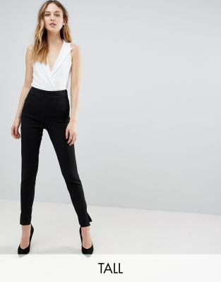 фото Брюки-сигареты missguided tall-черный