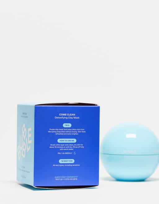 Bubble – Come Clean – Detoksykująca maska z glinki, 45 ml, 3 z 3