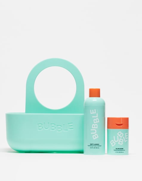 Bubble - Lot porte-savon et soins de la peau sèche - Aqua - view 1