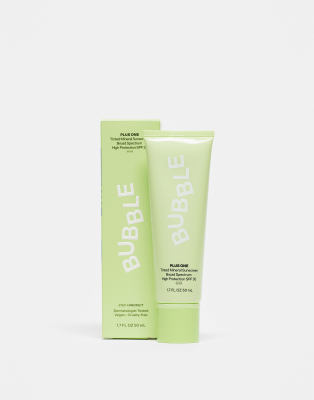 Bubble - Plus One - Getönte Hautpflege mit LSF 30, 50 ml-Keine Farbe