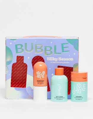 Bubble Silky Season 3-step Hydrating Routine - Save 25%-no Color In Orange