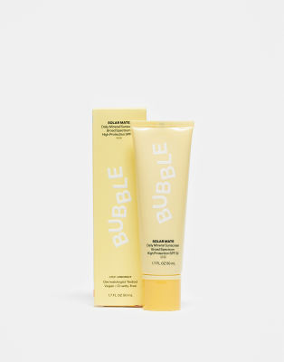 Bubble - Solar Mate - Protection solaire minérale SPF 30 - 50 ml-Pas de couleur