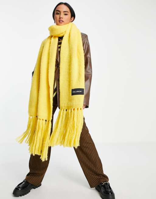 amarilla de punto de COLLUSION Unisex | ASOS