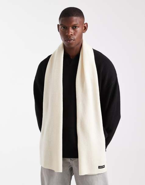 Bufanda color crema de Jack & Jones - view 1