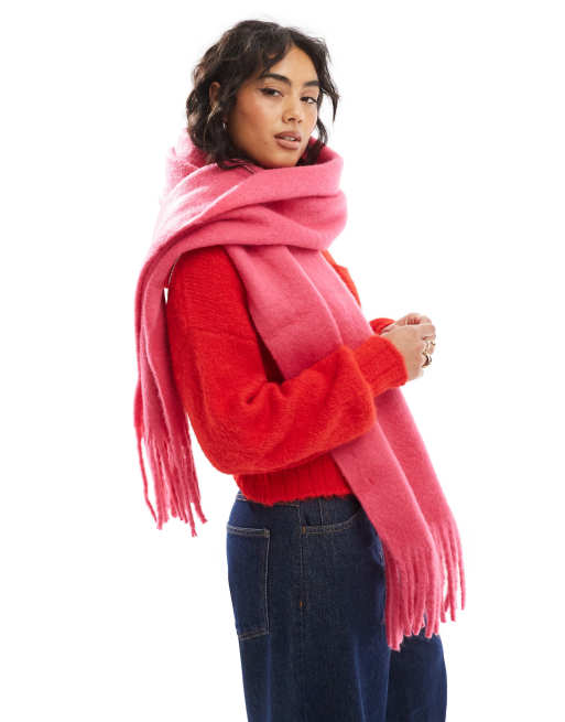 Bufanda rosa luminoso de ONLY, 3 de 3