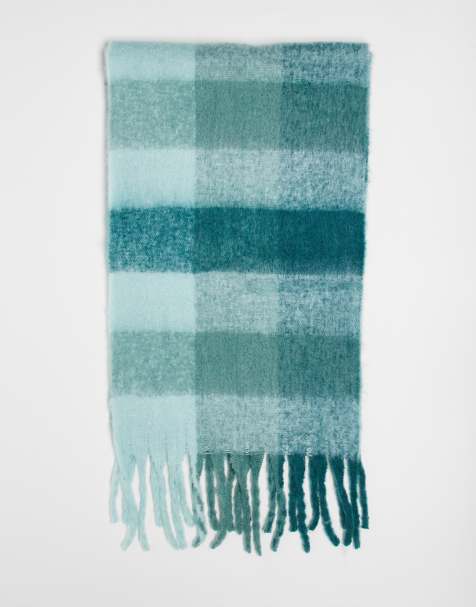Bufanda verde pino a cuadros de Cotton On - view 1