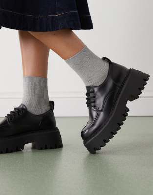 Buffalo Asp Lace-up Shoes In Black