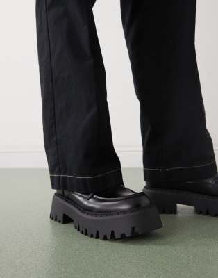 Buffalo Asp Lace-up Shoes In Black