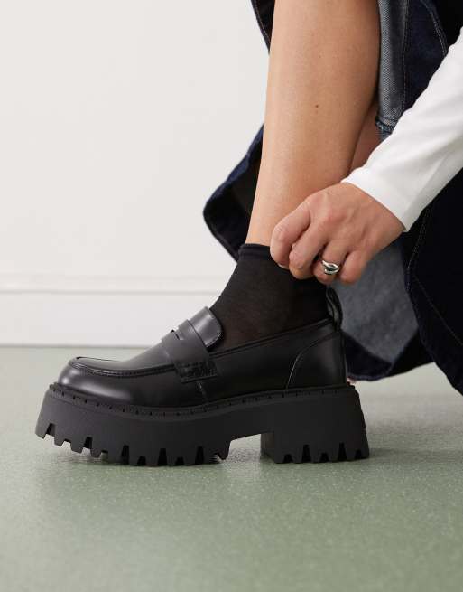 Buffalo ASP loafers in black