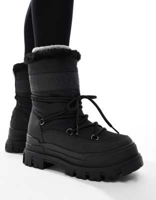 Thumbnail - Buffalo - Aspha Blizzard - Schneestiefel in Schwarz