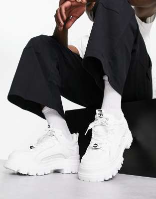 white buffalo platform shoes