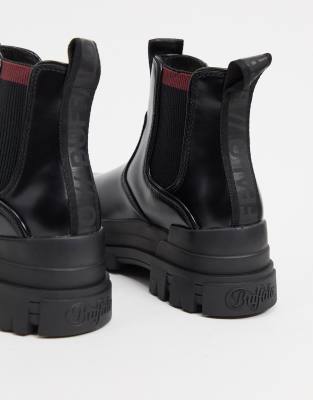 vegan platform chelsea boots