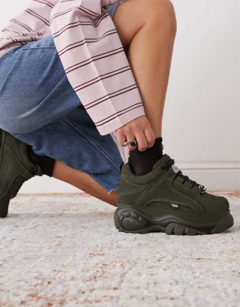 Buffalo - Baskets chunky - Kaki - view 1