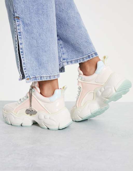 Buffalo – Binary – Robuste Sneaker in Pastell-Bunt ASOS