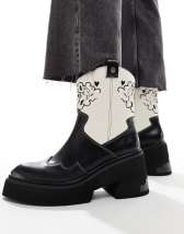 ASOS KASBA WIDE LEG Flat Over The Knee Boots ASOS