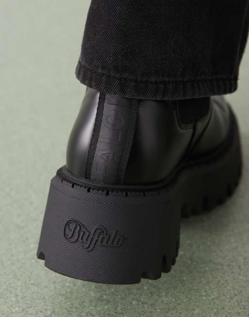 Buffalo chelsea boots in black, 3 of 4