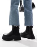 [Buffalo] Buffalo chunky boots in black 42 BLACK