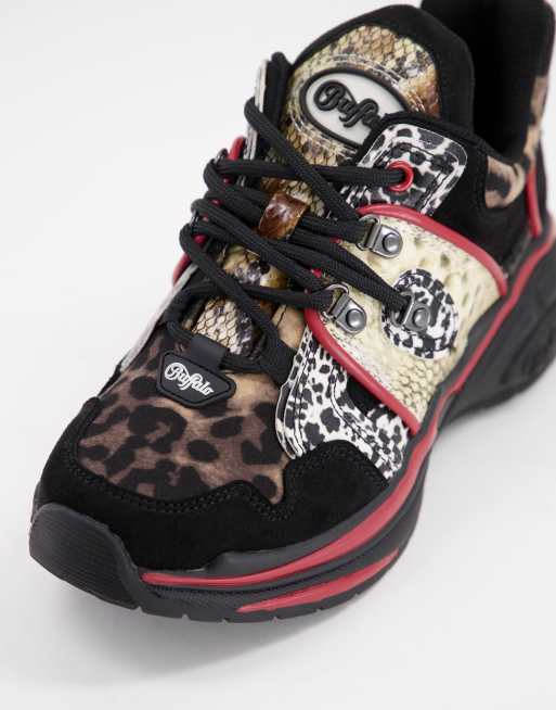 Buffalo hot sale scarpe leopardate