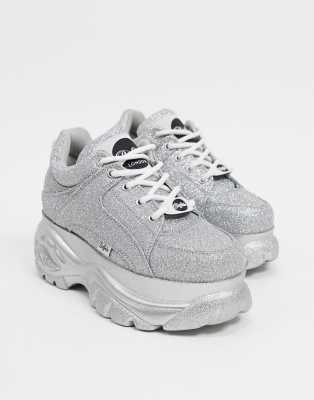 silver chunky trainers