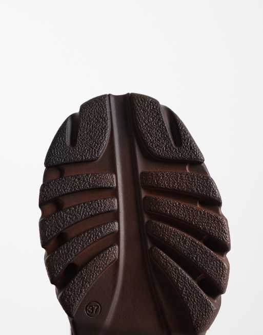Buffalo Classic trainers in vintage brown, 4 of 5