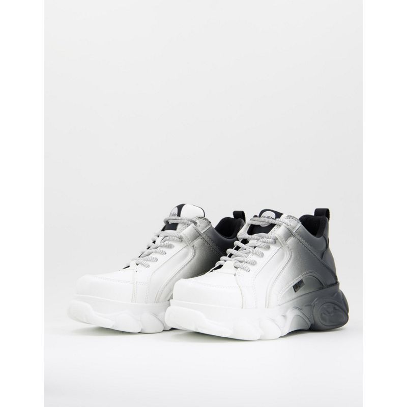 oOum6 Sneakers Buffalo - CLD Corin - Sneakers basse in nero e bianco sfumato con plateau