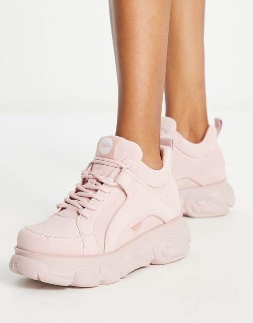 Buffalo corin best sale sneaker pink