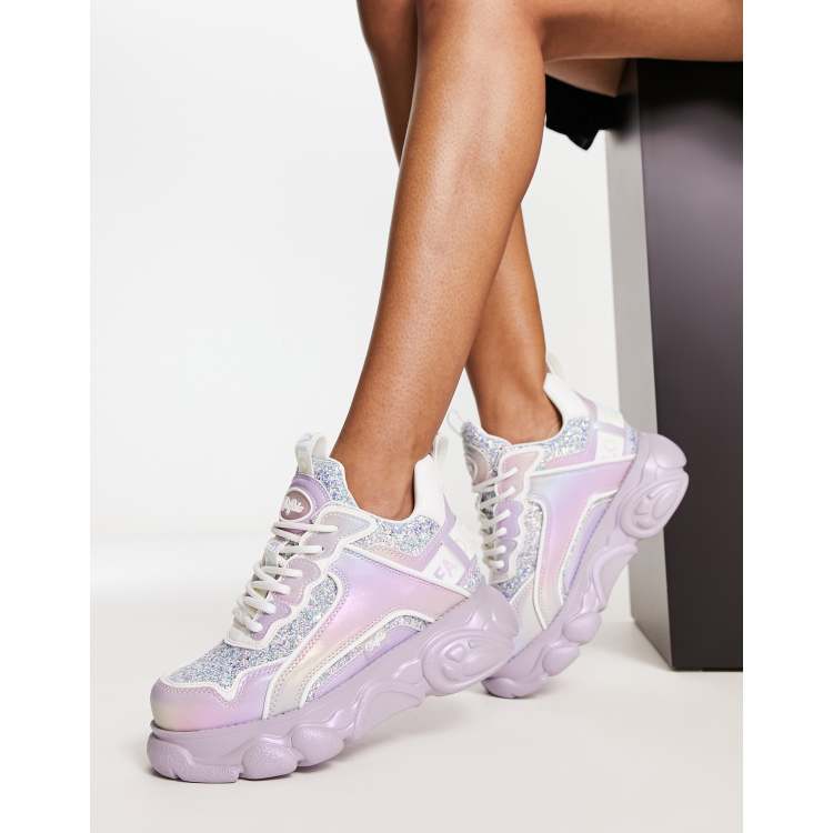 Purple sale platform sneakers