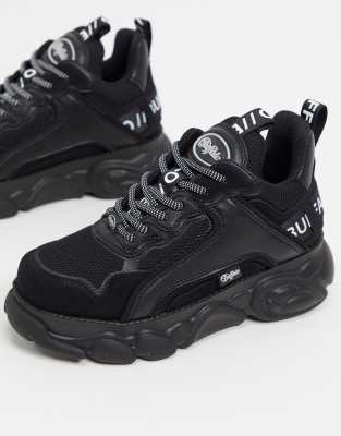 buffalo chai trainers black
