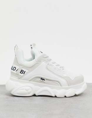 buffalo white chai trainers