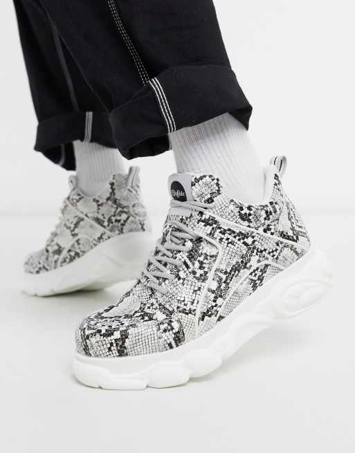 Buffalo Cloud Sneaker Mit Dicker Sohle Und Schlangenmuster Evesham Nj