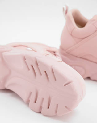 pink sneakers platform
