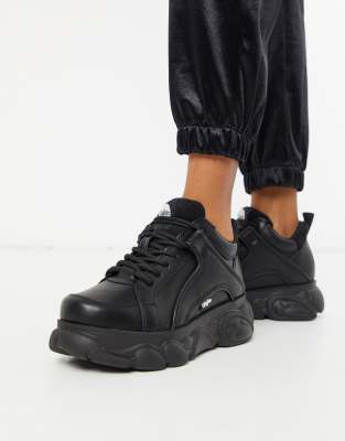 Buffalo Corin Sneaker in Black | ASOS