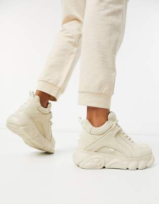 Buffalo Corin Sneaker in Cream | ASOS