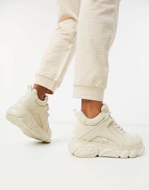 Skraldespand Selskab I hele verden Buffalo Corin Sneaker in Cream | ASOS