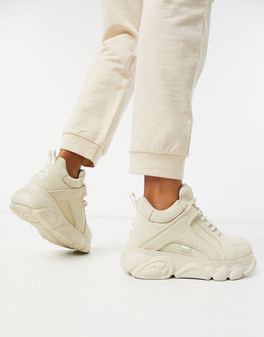 buffalo -  – Corin – Sneaker in Creme-Weiß