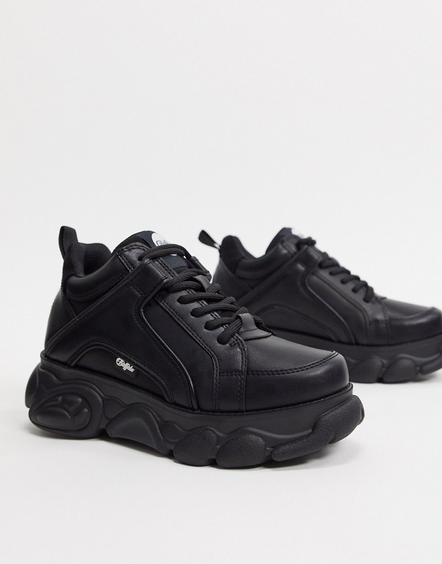 Buffalo – Corin – Svarta sneakers