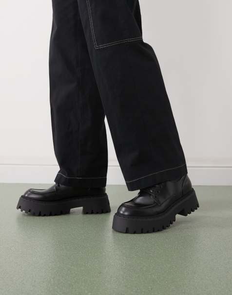Buffalo lace-up shoes in black - view 1