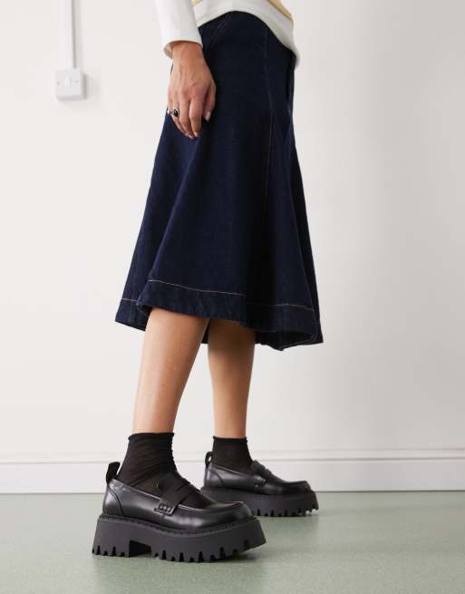 Buffalo loafers in black, 4 of 4