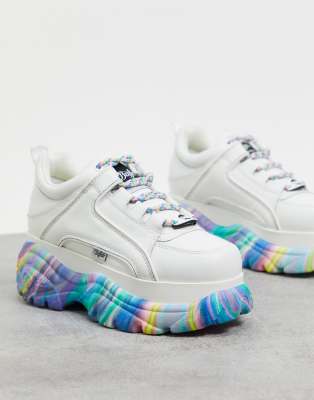 chunky rainbow sneakers