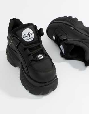 buffalo sneakers black