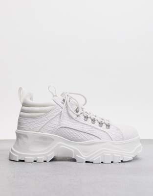 white snake shoes