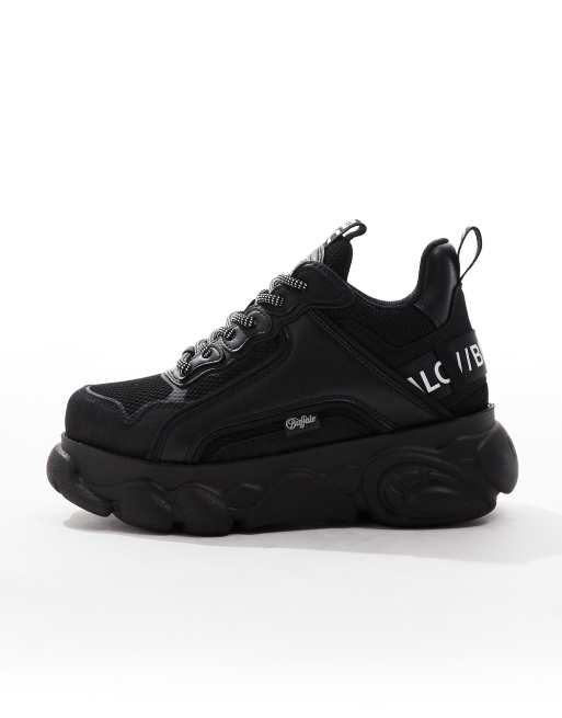 Buffalo low sneaker in black | ASOS