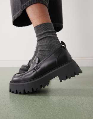 Buffalo - Mocassins - Noir